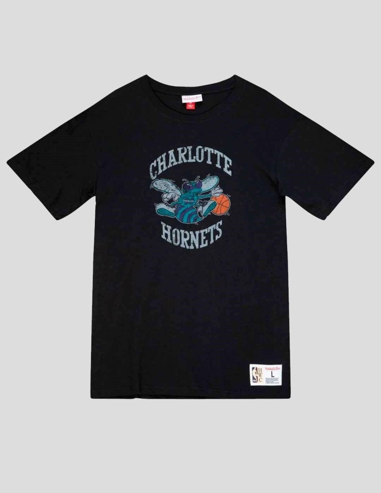 T-shirt MITCHELL & NESS hornets legendary sub tee black